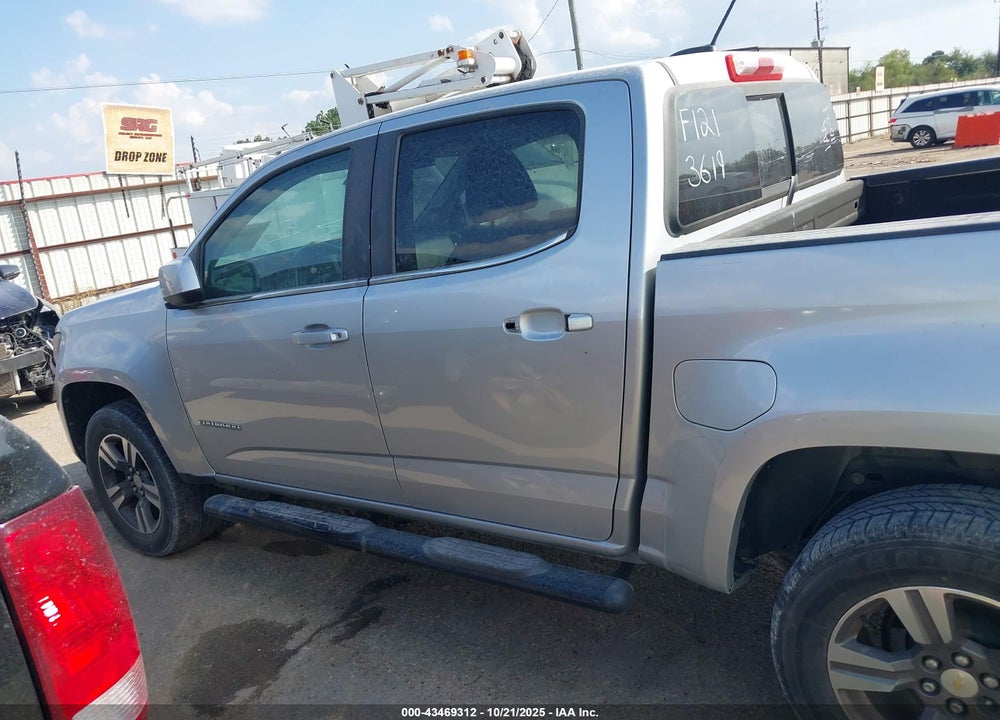 2015 CHEVROLET COLORADO LT VIN: 1GCGSBE39F1213619