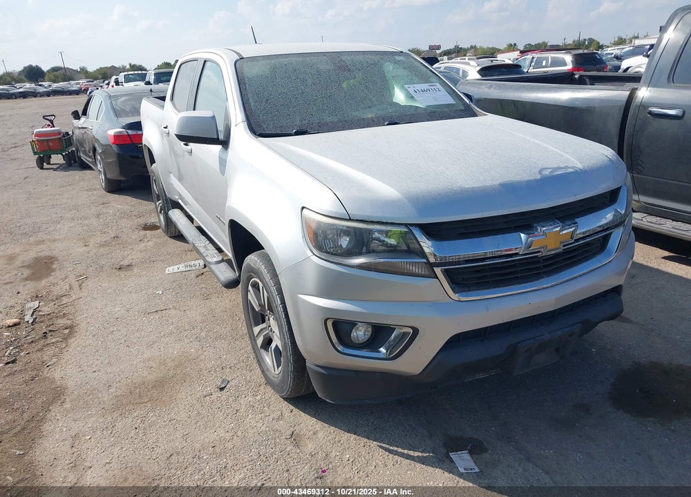 2015 CHEVROLET COLORADO LT VIN: 1GCGSBE39F1213619