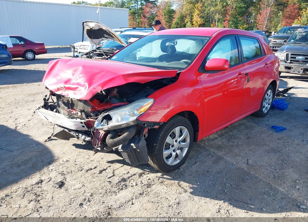 2012 TOYOTA MATRIX S VIN: 2T1LE4EE9CC021207