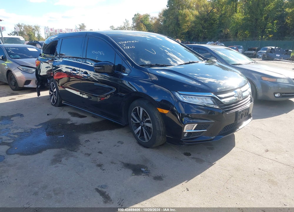2018 HONDA ODYSSEY ELITE VIN: 5FNRL6H91JB037212