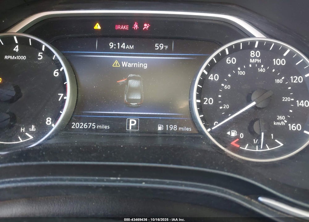2017 NISSAN MAXIMA VIN: 1N4AA6AP2HC378465