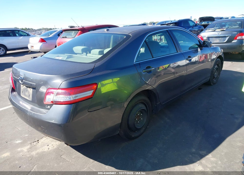 2011 TOYOTA CAMRY LE VIN: 4T1BF3EK1BU203425
