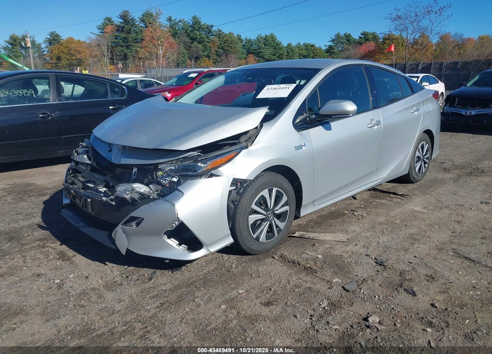 2017 TOYOTA PRIUS PRIME PLUS VIN: JTDKARFP9H3061100