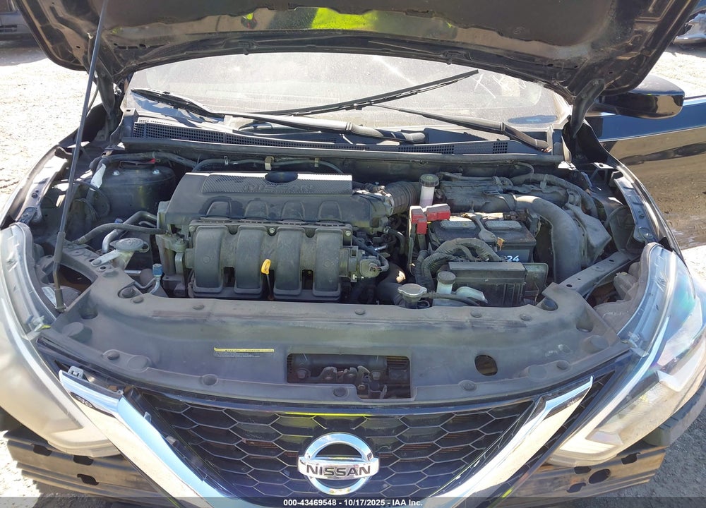 2017 NISSAN SENTRA S VIN: 3N1AB7AP5HY233220