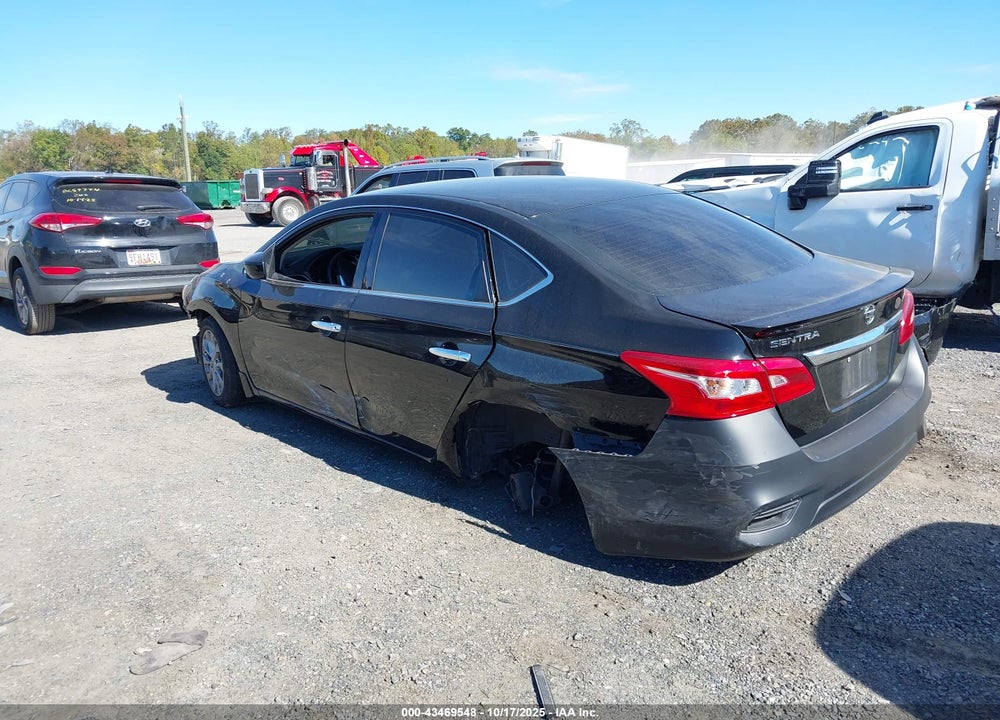 2017 NISSAN SENTRA S VIN: 3N1AB7AP5HY233220