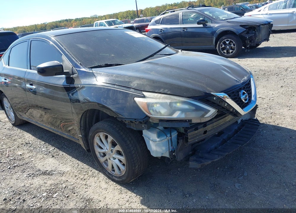 2017 NISSAN SENTRA S VIN: 3N1AB7AP5HY233220