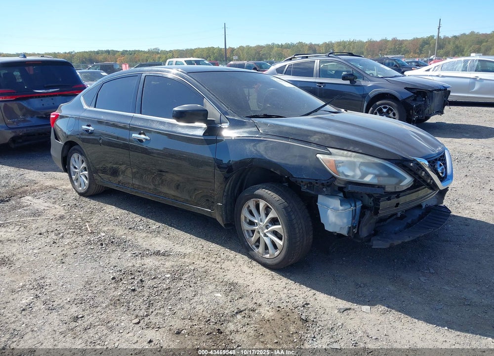 2017 NISSAN SENTRA S VIN: 3N1AB7AP5HY233220