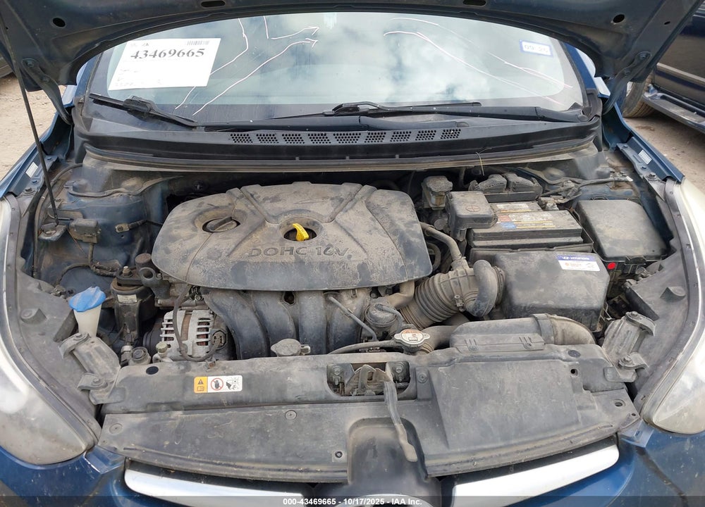 2016 HYUNDAI ELANTRA VALUE EDITION VIN: KMHDH4AE2GU554117