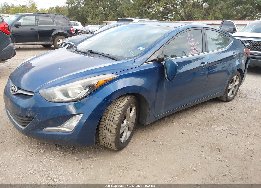 2016 HYUNDAI ELANTRA VALUE EDITION VIN: KMHDH4AE2GU554117