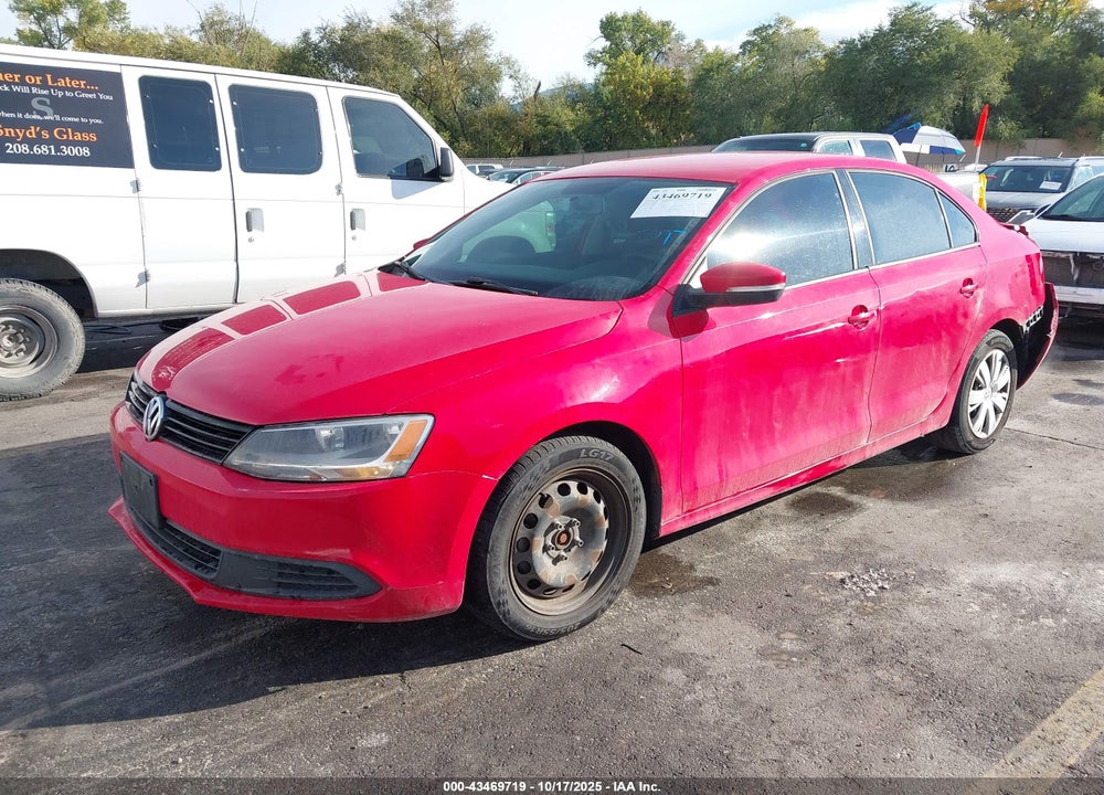 2014 VOLKSWAGEN JETTA 1.8T SE VIN: 3VWD17AJ2EM301725