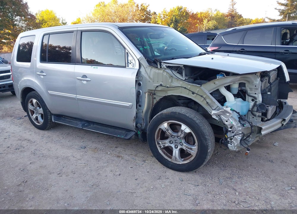 2013 HONDA PILOT EX-L VIN: 5FNYF4H6XDB009958