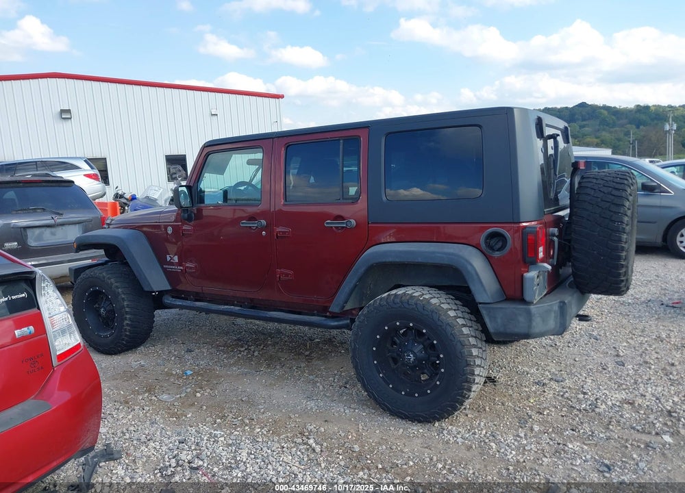 2007 JEEP WRANGLER UNLIMITED X VIN: 1J4GA39167L157849