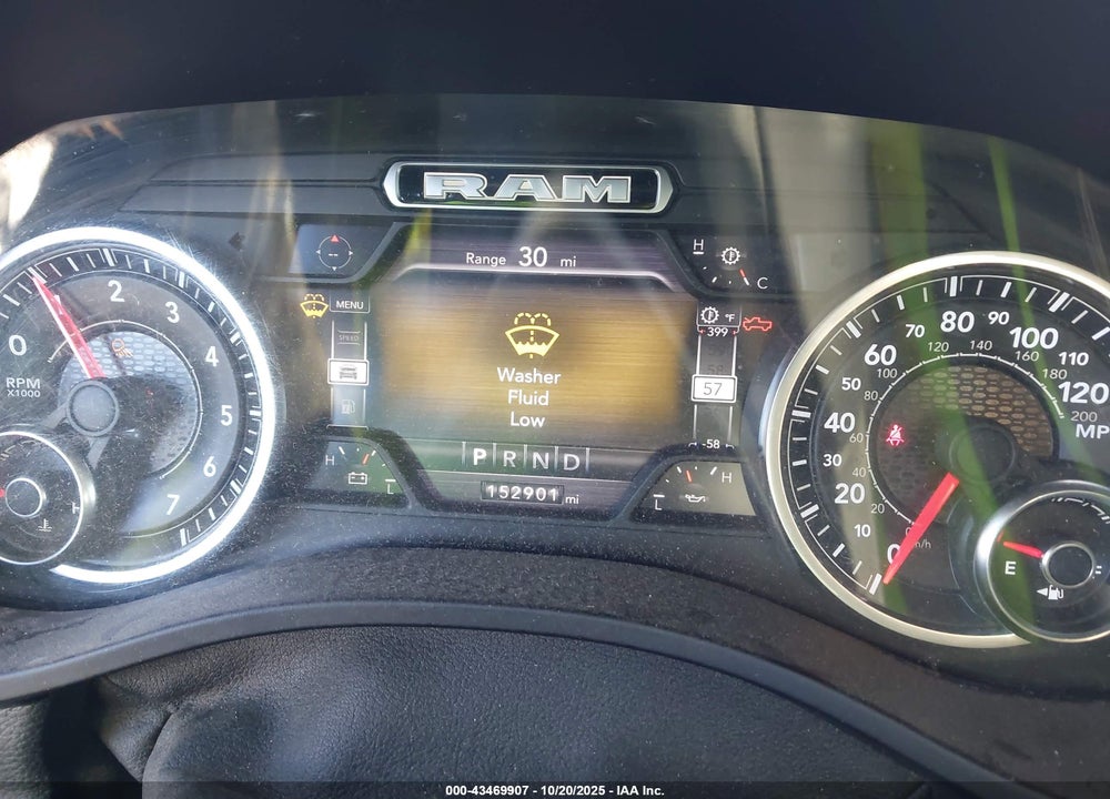 2019 RAM 1500 BIG HORN/LONE STAR 4X4 5'7 BOX VIN: 1C6SRFFT6KN663864