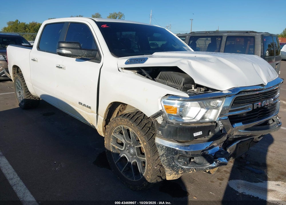 2019 RAM 1500 BIG HORN/LONE STAR 4X4 5'7 BOX VIN: 1C6SRFFT6KN663864