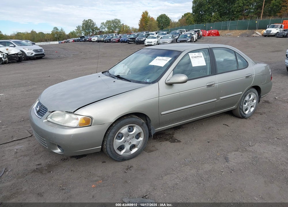 2003 NISSAN SENTRA GXE VIN: 3N1CB51D33L804907