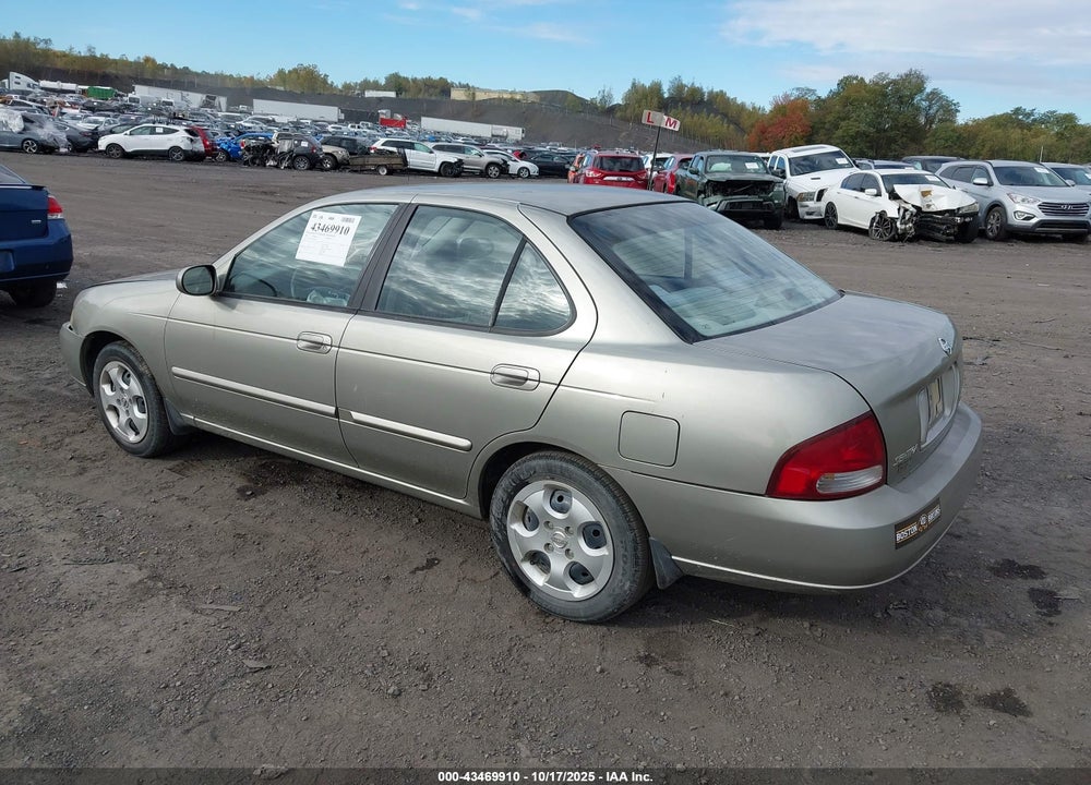 2003 NISSAN SENTRA GXE VIN: 3N1CB51D33L804907