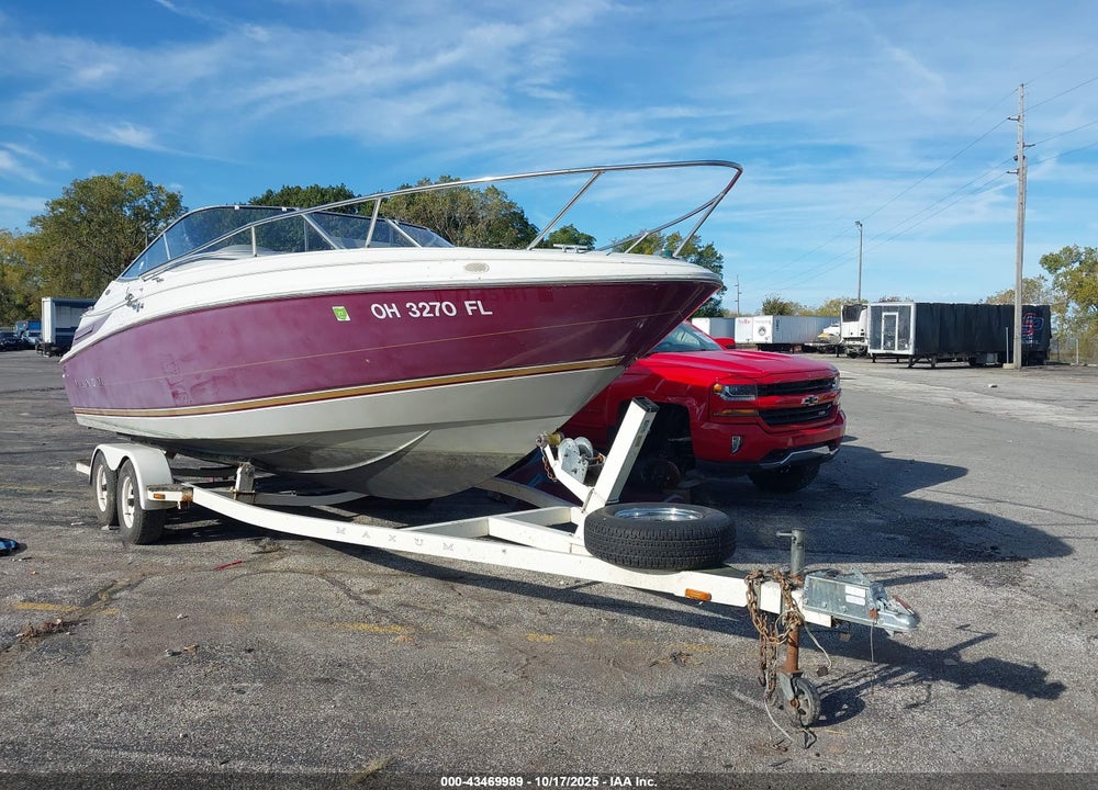 1995 MAXUM BOAT ON TRAILER VIN: USKA30MHH495