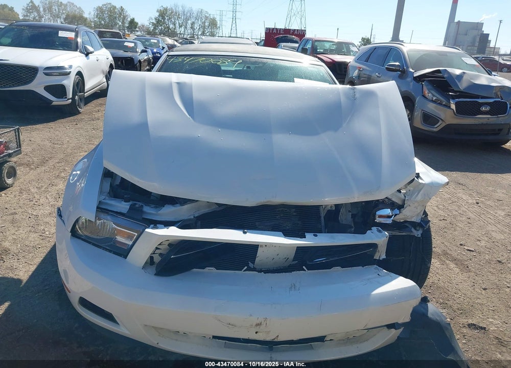 2012 FORD MUSTANG VIN: 1ZVBP8EM4C5269430