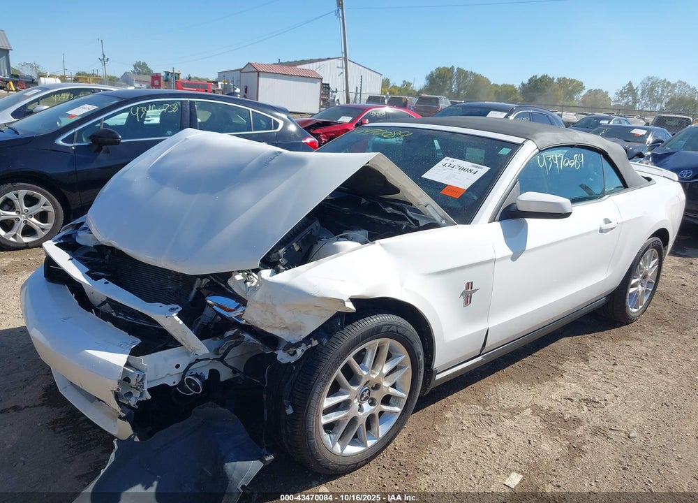 2012 FORD MUSTANG VIN: 1ZVBP8EM4C5269430