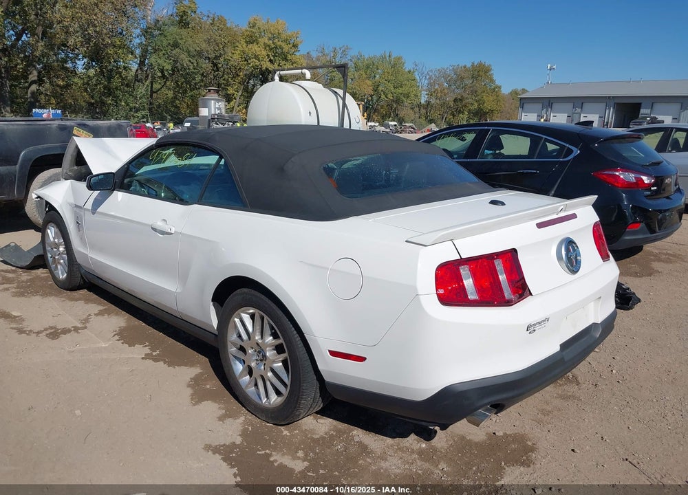2012 FORD MUSTANG VIN: 1ZVBP8EM4C5269430