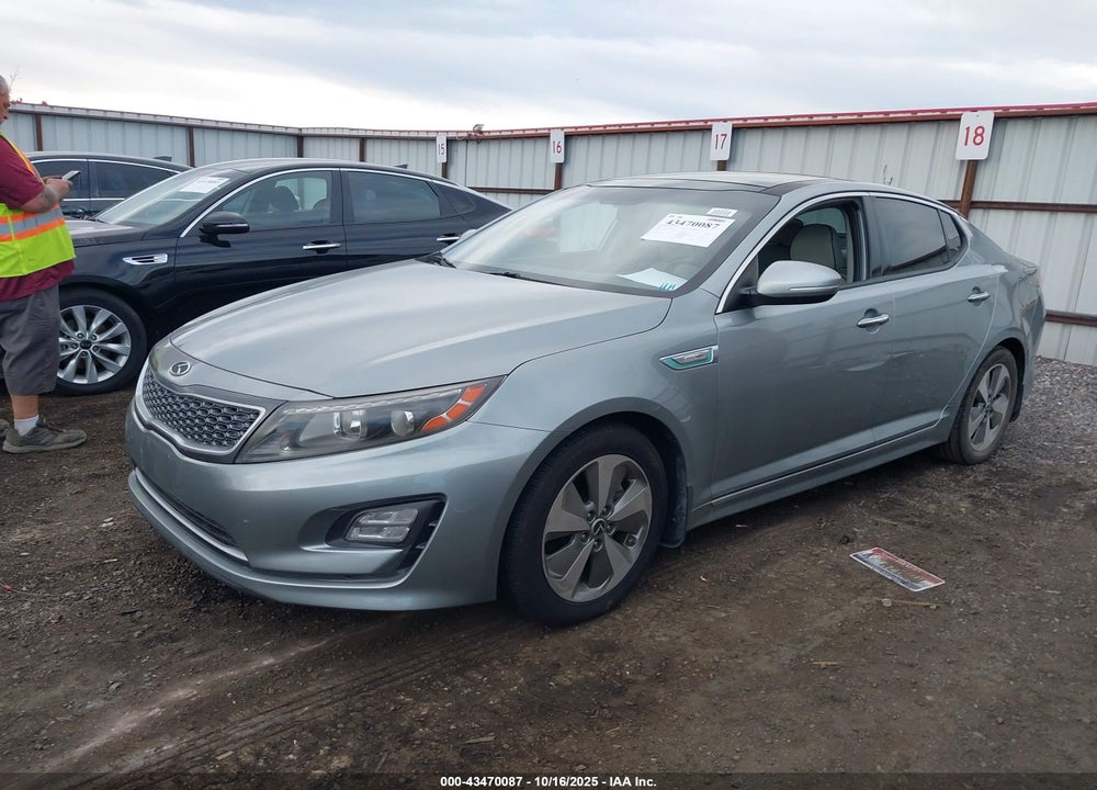 2014 KIA OPTIMA HYBRID VIN: KNAGN4AD6E5067458