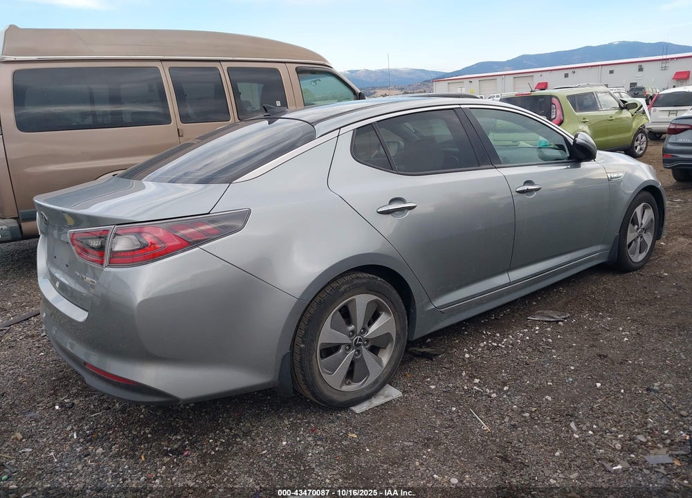 2014 KIA OPTIMA HYBRID VIN: KNAGN4AD6E5067458
