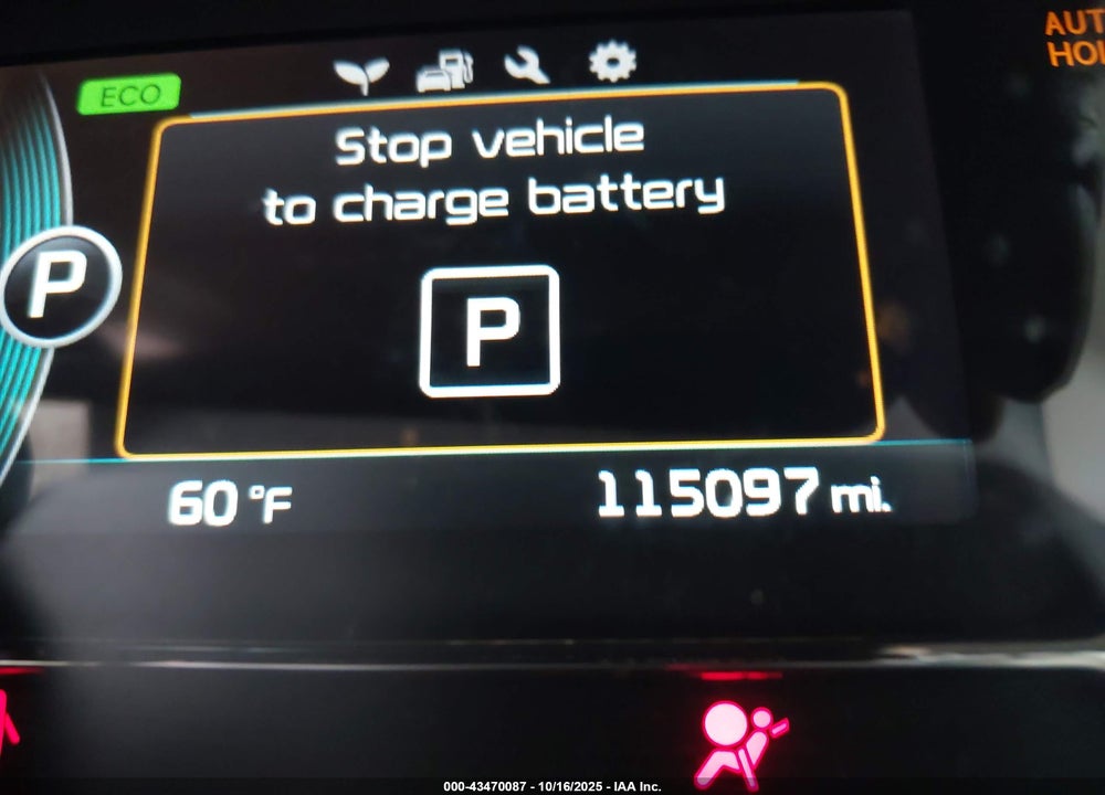 2014 KIA OPTIMA HYBRID VIN: KNAGN4AD6E5067458