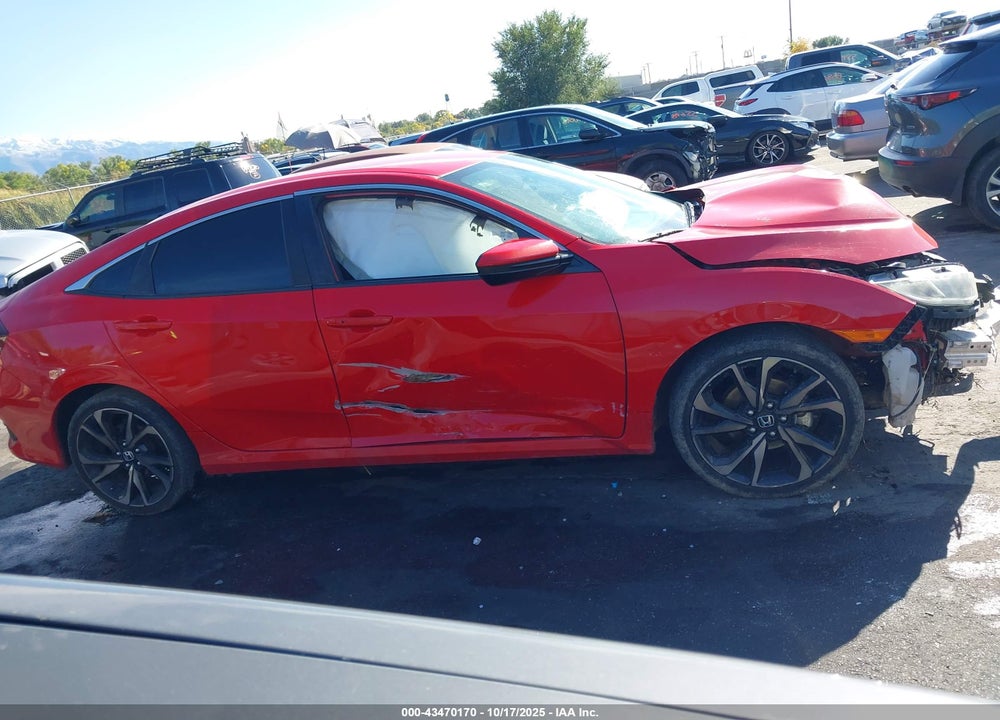 2020 HONDA CIVIC SPORT VIN: 2HGFC2F82LH542325