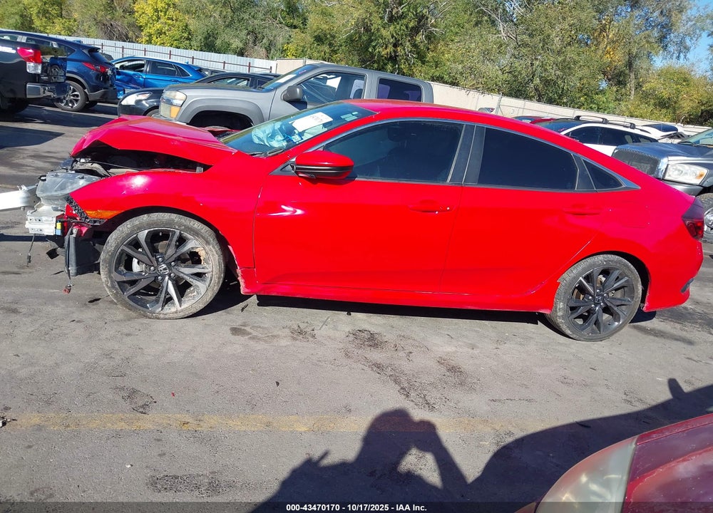 2020 HONDA CIVIC SPORT VIN: 2HGFC2F82LH542325