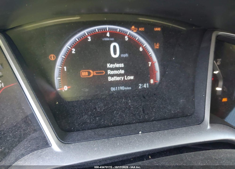 2020 HONDA CIVIC SPORT VIN: 2HGFC2F82LH542325