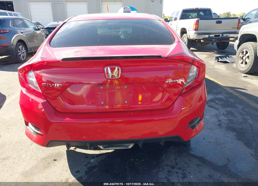 2020 HONDA CIVIC SPORT VIN: 2HGFC2F82LH542325