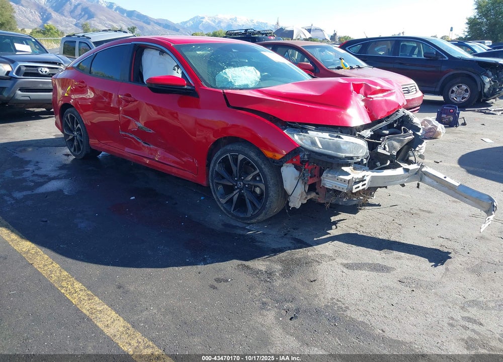 2020 HONDA CIVIC SPORT VIN: 2HGFC2F82LH542325