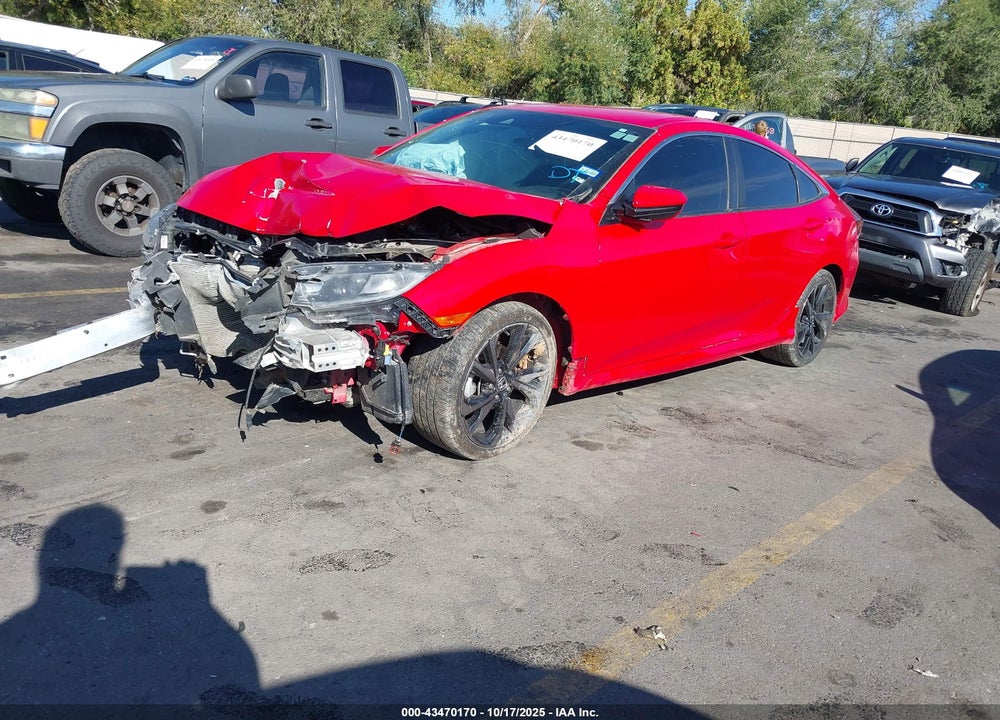 2020 HONDA CIVIC SPORT VIN: 2HGFC2F82LH542325