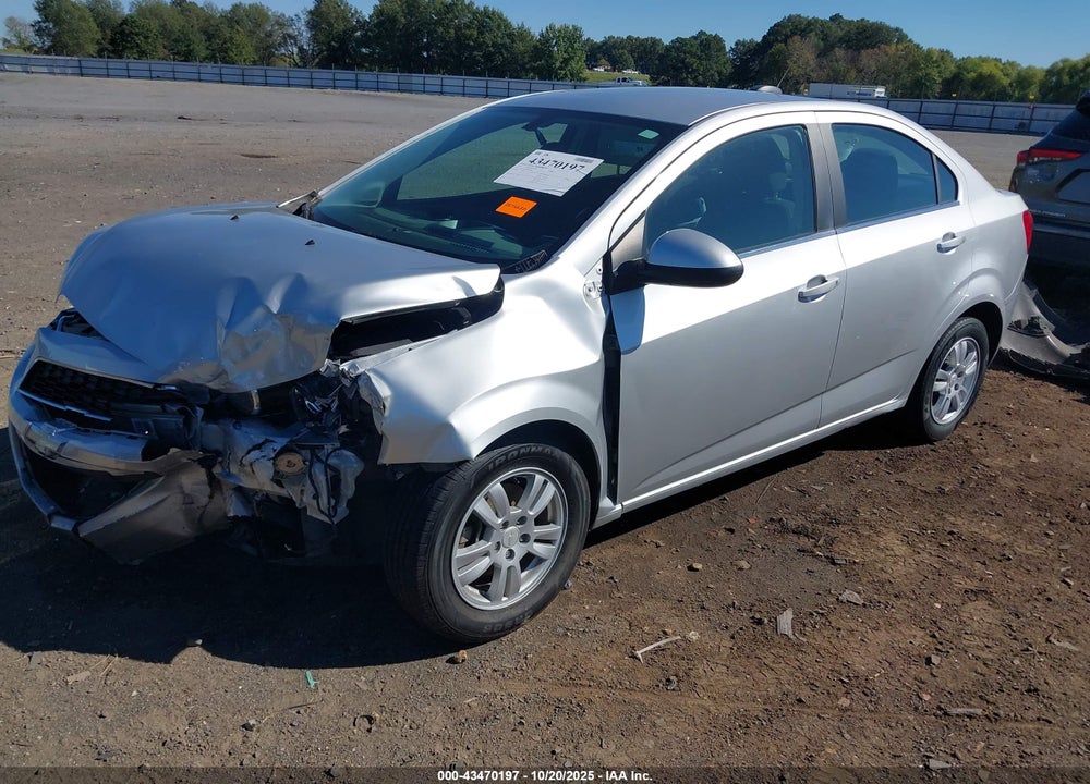 2015 CHEVROLET SONIC LT AUTO VIN: 1G1JC5SH4F4105100