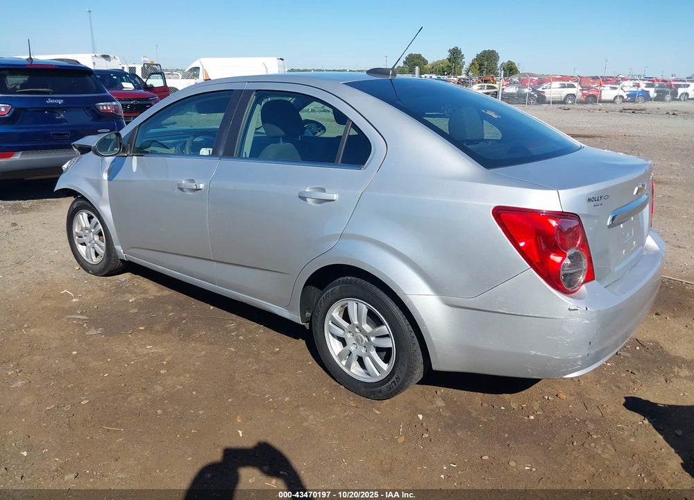2015 CHEVROLET SONIC LT AUTO VIN: 1G1JC5SH4F4105100
