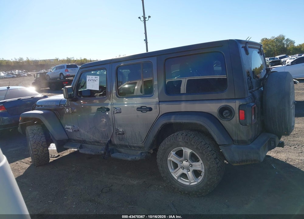 2018 JEEP WRANGLER UNLIMITED SPORT S 4X4 VIN: 1C4HJXDG1JW227096
