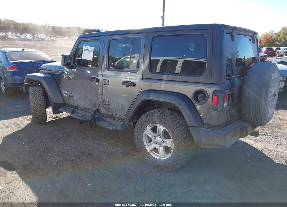 2018 JEEP WRANGLER UNLIMITED SPORT S 4X4 VIN: 1C4HJXDG1JW227096
