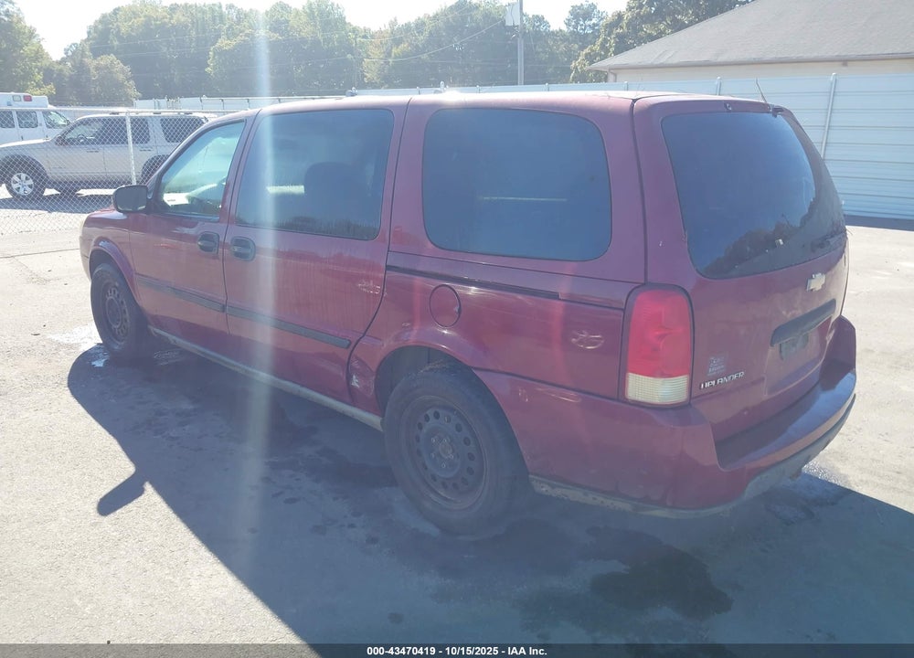 2005 CHEVROLET UPLANDER VIN: 1GNDV03L15D248743