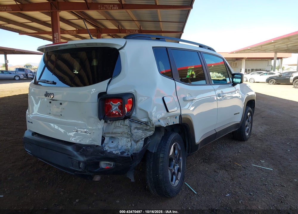 2017 JEEP RENEGADE SPORT 4X4 VIN: ZACCJBAB3HPE89120