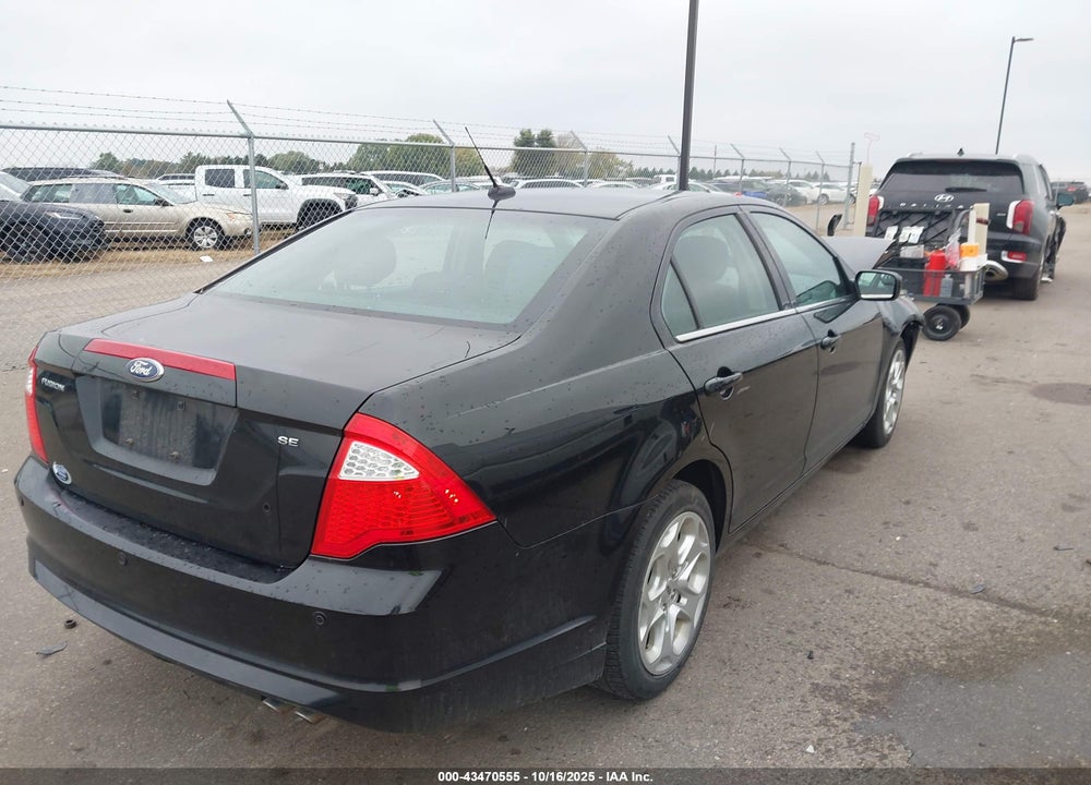 2011 FORD FUSION VIN: 3FAHP0HA6BR155401