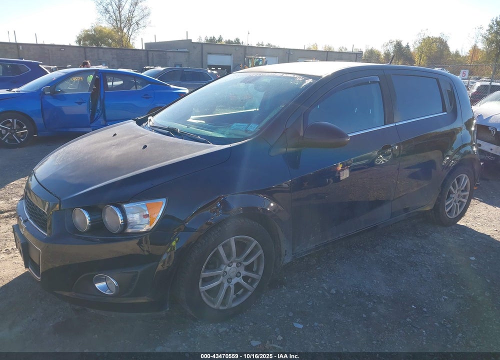 2012 CHEVROLET SONIC 2LT VIN: 1G1JC6SH2C4121314