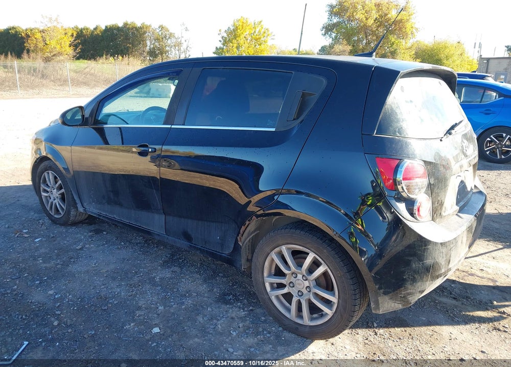 2012 CHEVROLET SONIC 2LT VIN: 1G1JC6SH2C4121314