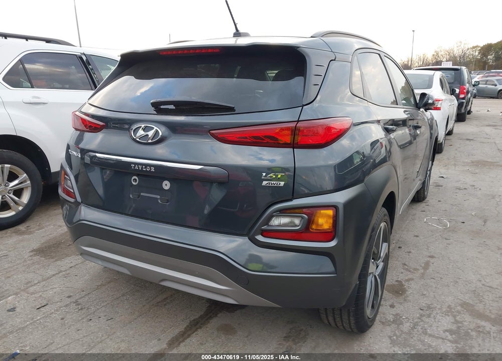 2018 HYUNDAI KONA VIN: KM8K3CA58JU067284