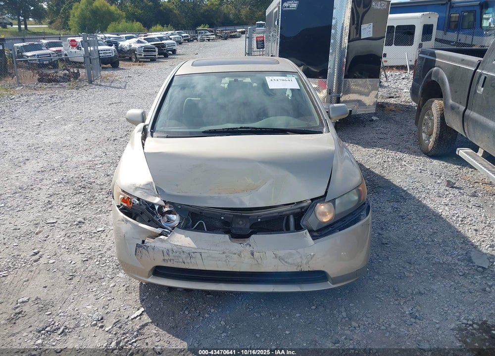 2008 HONDA CIVIC EX VIN: 1HGFA16848L117327