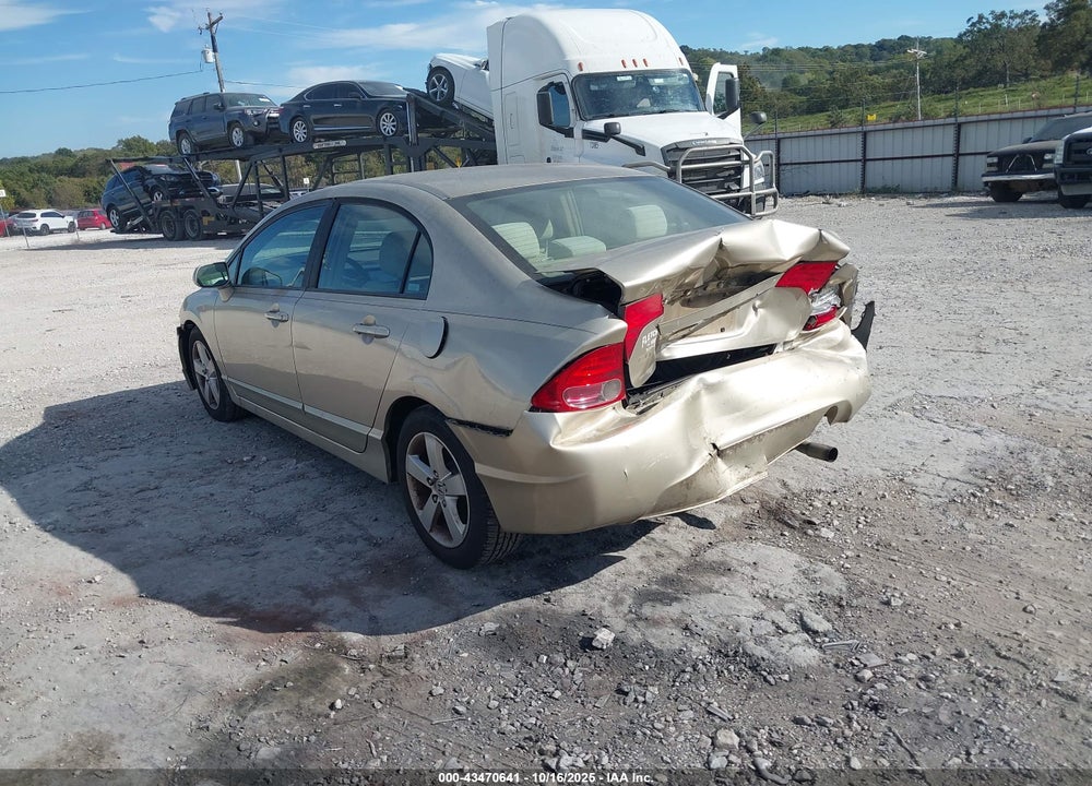 2008 HONDA CIVIC EX VIN: 1HGFA16848L117327