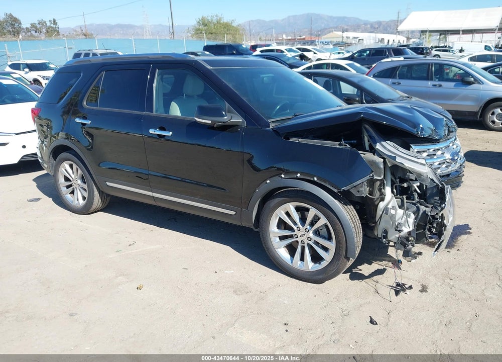 2018 FORD EXPLORER LIMITED VIN: 1FM5K7F87JGA56351