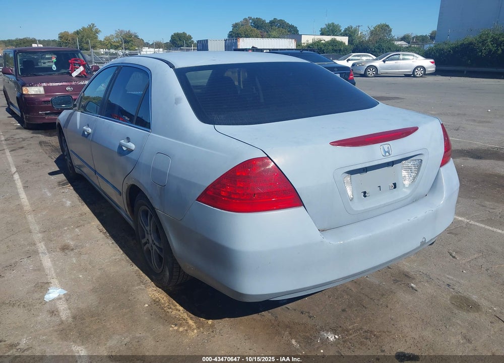 2007 HONDA ACCORD VIN: JHMCM56387C018494