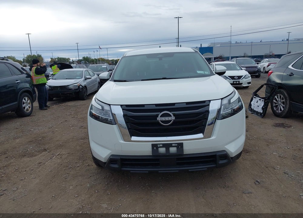 2022 NISSAN PATHFINDER S 4WD VIN: 5N1DR3AC8NC237886