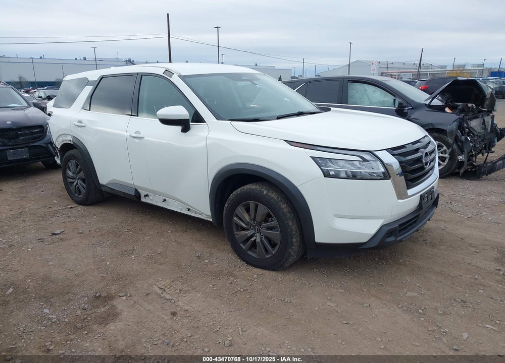 2022 NISSAN PATHFINDER S 4WD VIN: 5N1DR3AC8NC237886