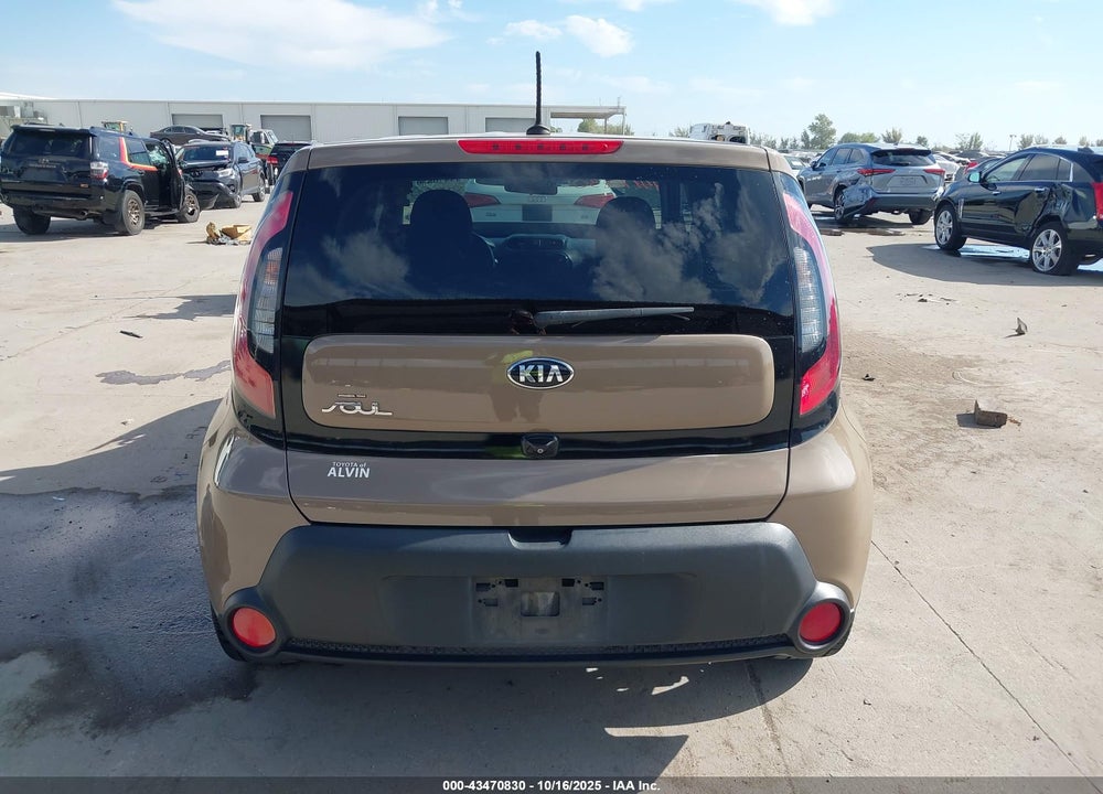 2015 KIA SOUL VIN: KNDJP3A51F7122278